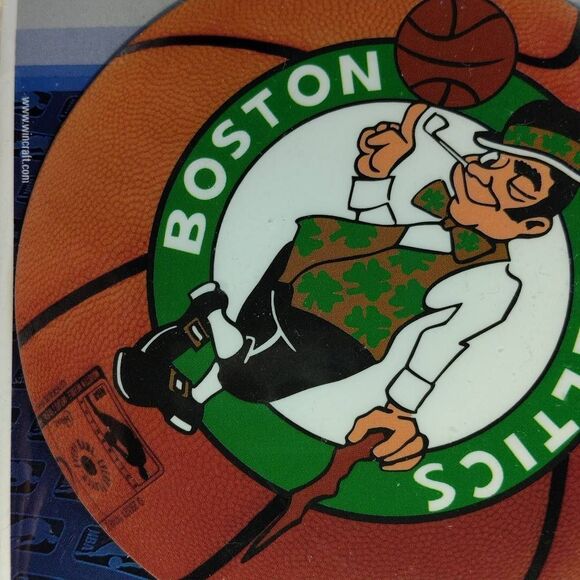 NBA Boston Celtics Die Cut Magnet and Mini Pennant NWT - Picture 12 of 16
